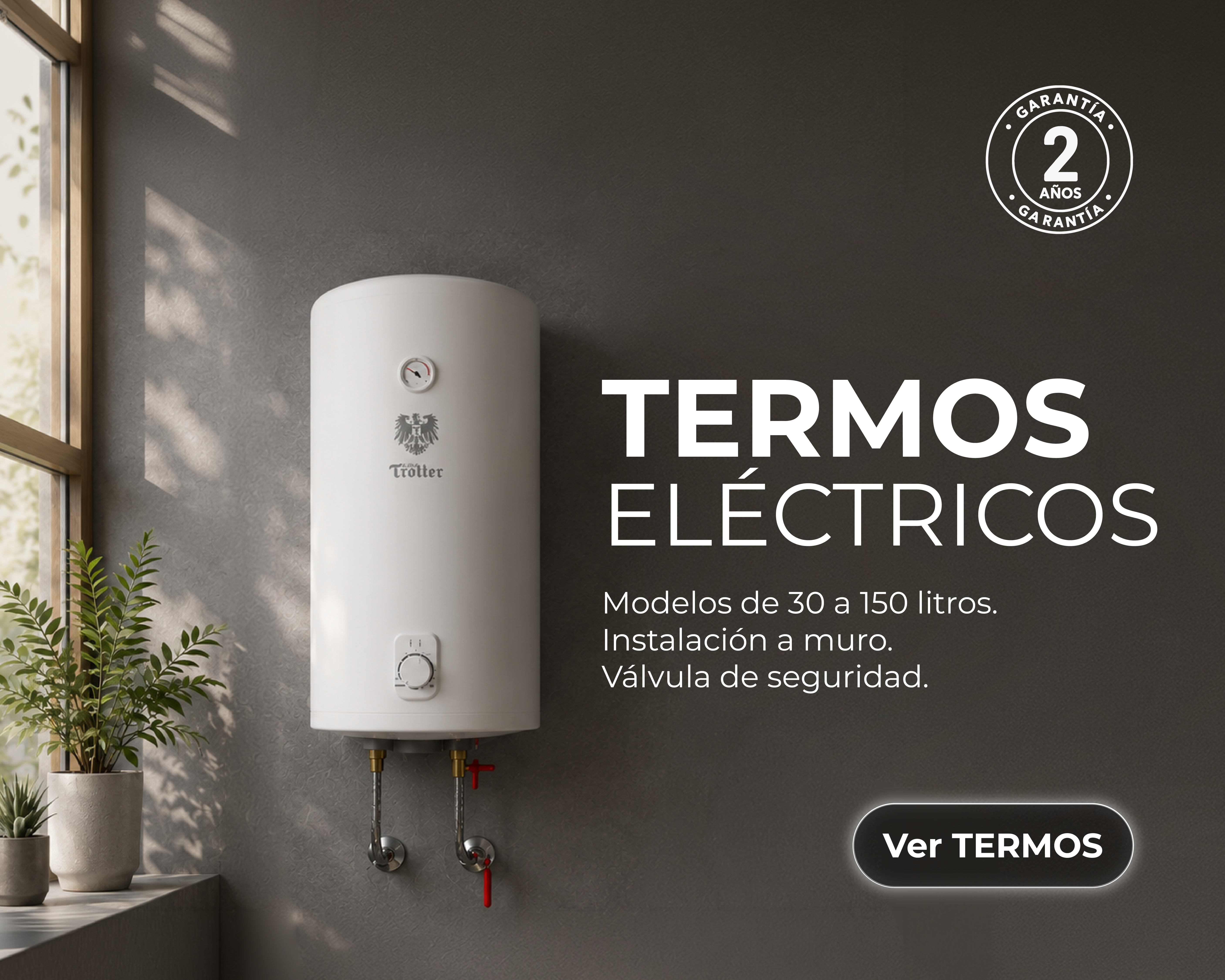 Promoción de termos eléctricos Albin Trotter